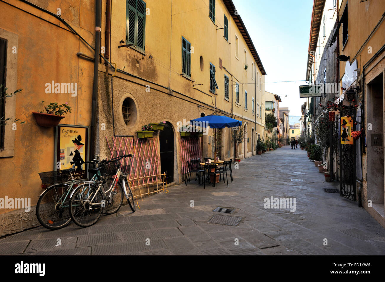 Italien, Toskana, Orbetello, Altstadt Stockfoto