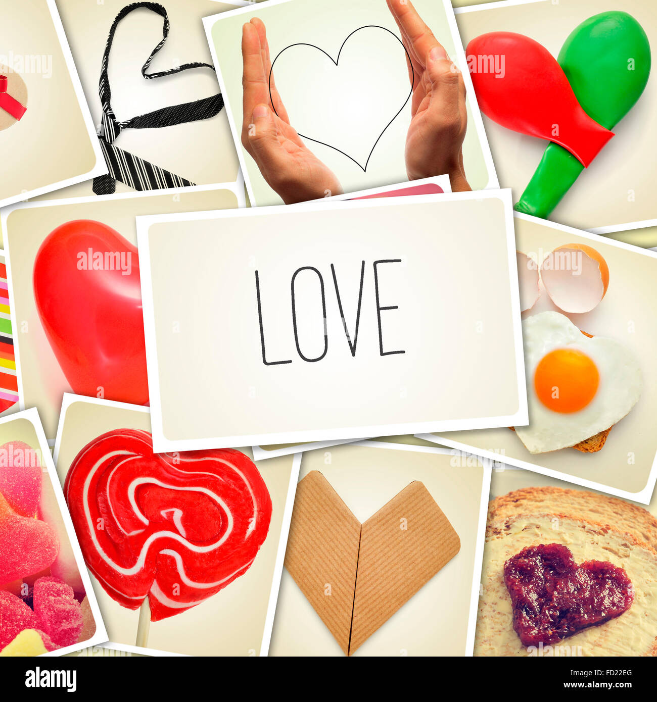 Congratulations word collage Fotos und Bildmaterial in hoher