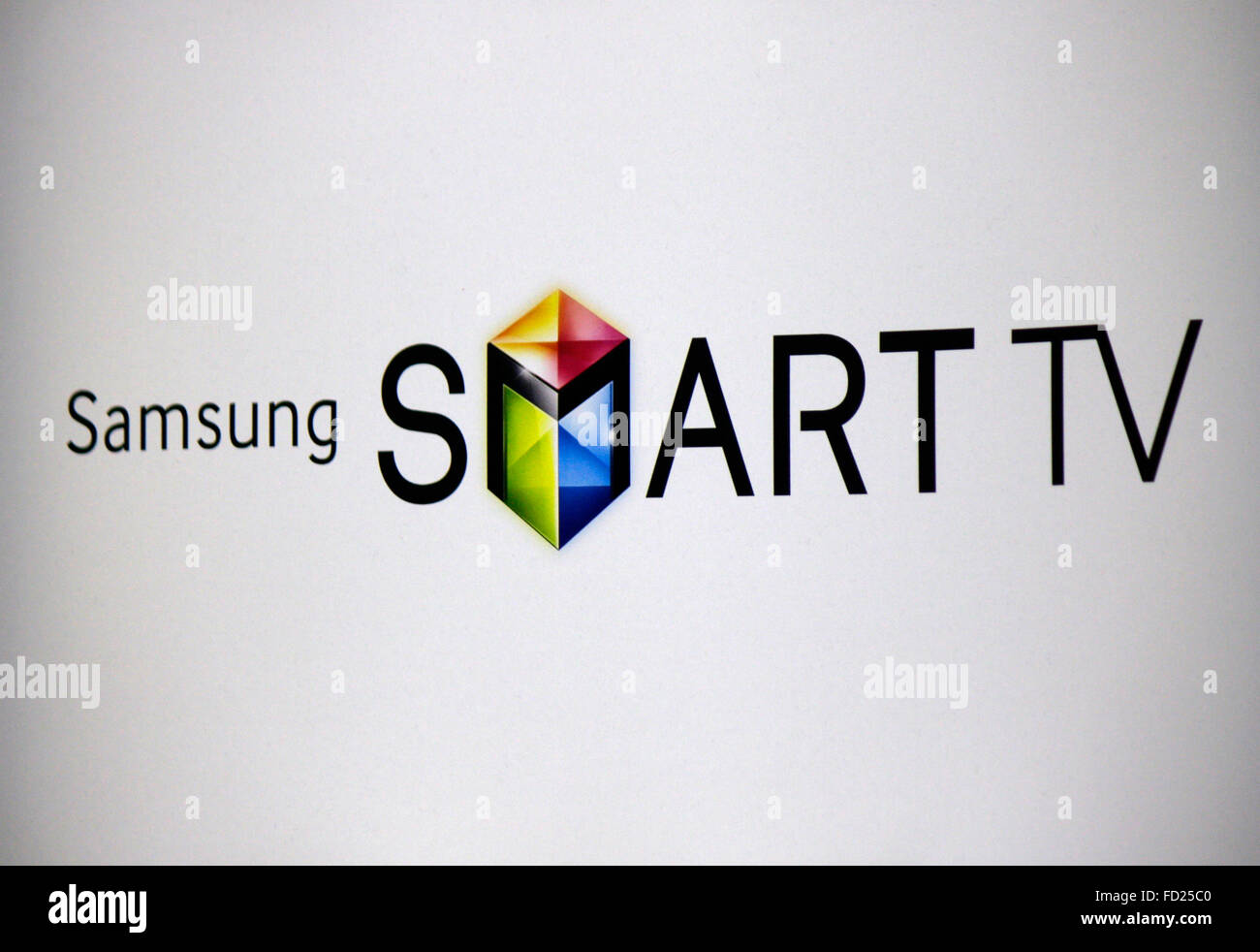 Markenname: "Samsung Smart TV", Berlin. Stockfoto