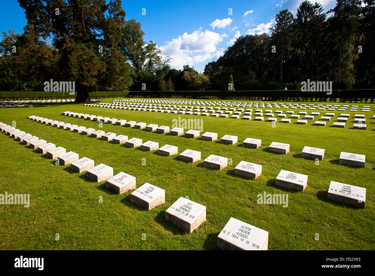 Europa, Deutschland, Nordrhein-Westfalen, Köln, dem italienischen Friedhof der Ehre in Köln südlichen Friedhof im Bezirk Stockfoto