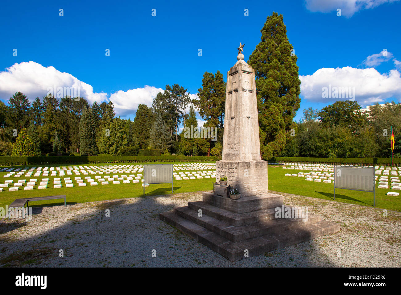 Europa, Deutschland, Nordrhein-Westfalen, Köln, dem italienischen Friedhof der Ehre in Köln südlichen Friedhof im Bezirk Stockfoto