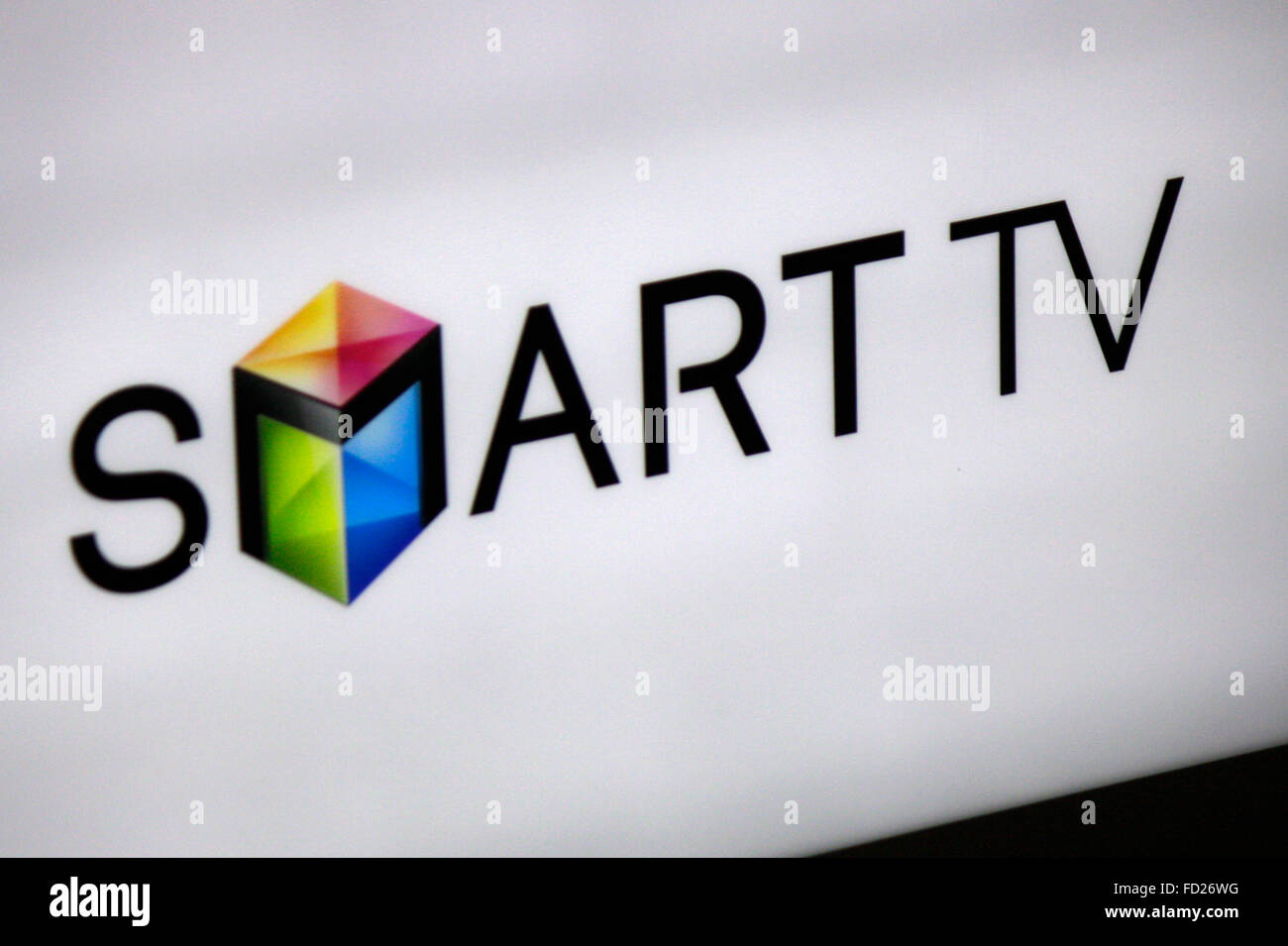 Markenname: "Samsung smart tv", Berlin. Stockfoto