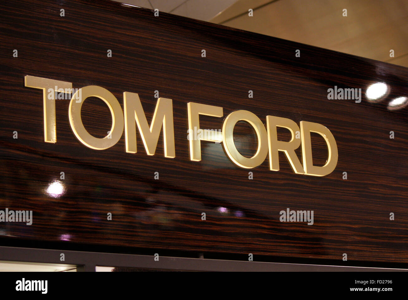 Markenname: "Tom Ford", Berlin. Stockfoto
