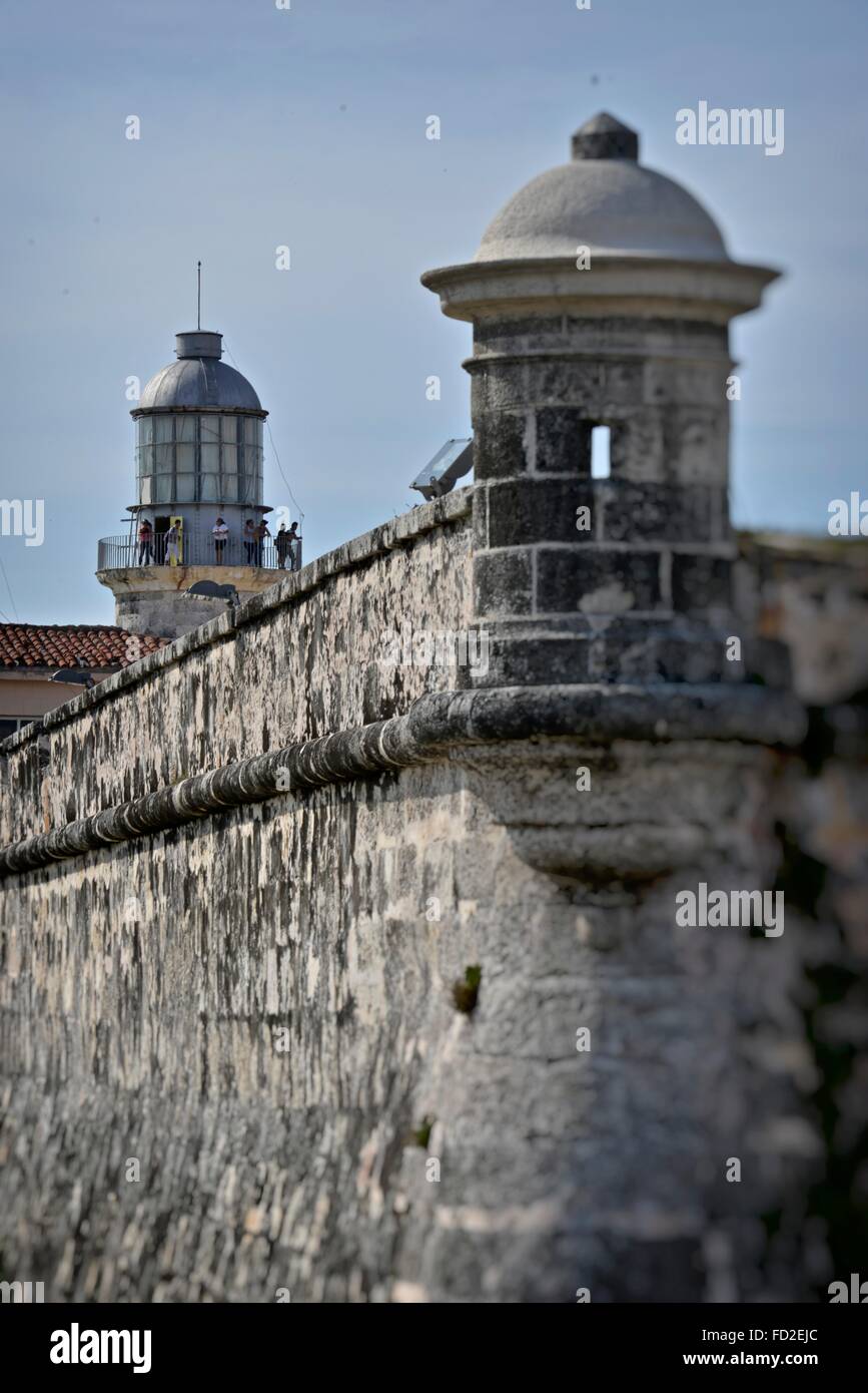 Morro Castle, auch bekannt als Festung de Los Tres Reyes Magos Stockfoto