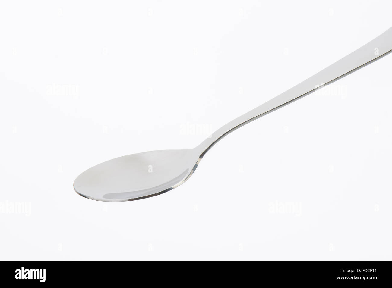 Leere klassischen Metall-Tafellöffel Stockfoto