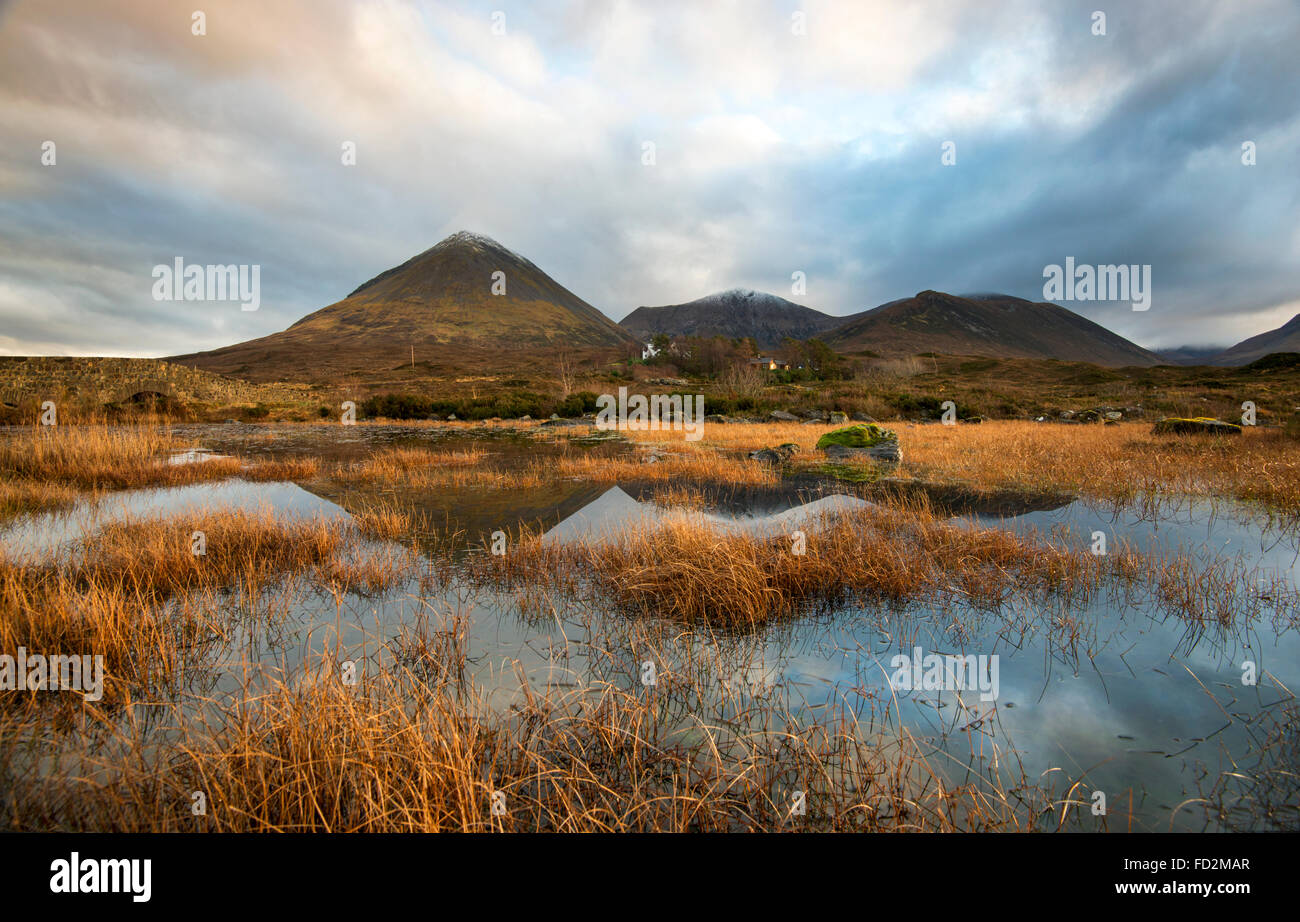 Sligachan Brücke, Isle Of Skye Scotland UK Stockfoto