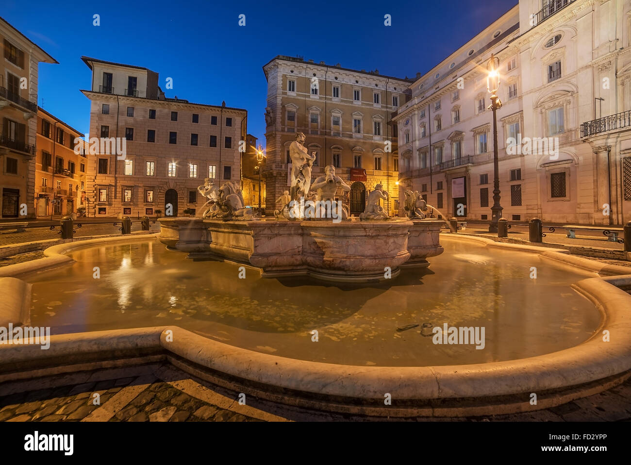 Rom, Italien: Piazza Navona Stockfoto