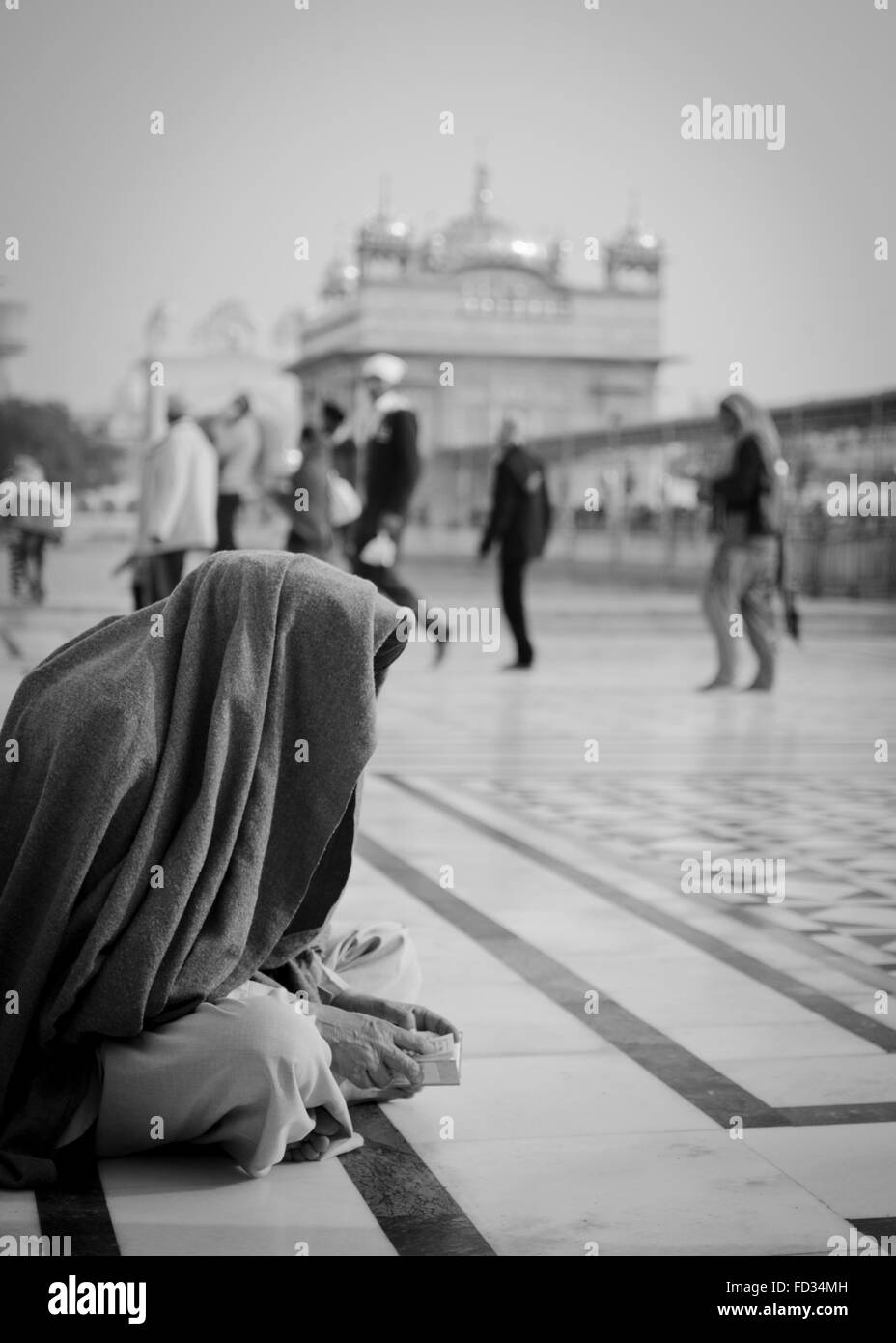 Auto Rickshaw Fahrer, Delhi, Indien Stockfoto