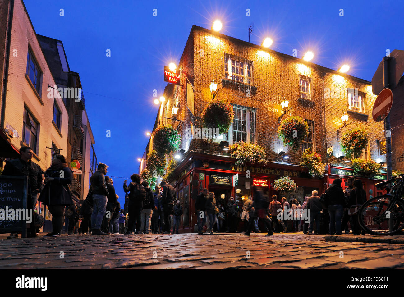 Der Temple Bar in Dublin Stockfoto