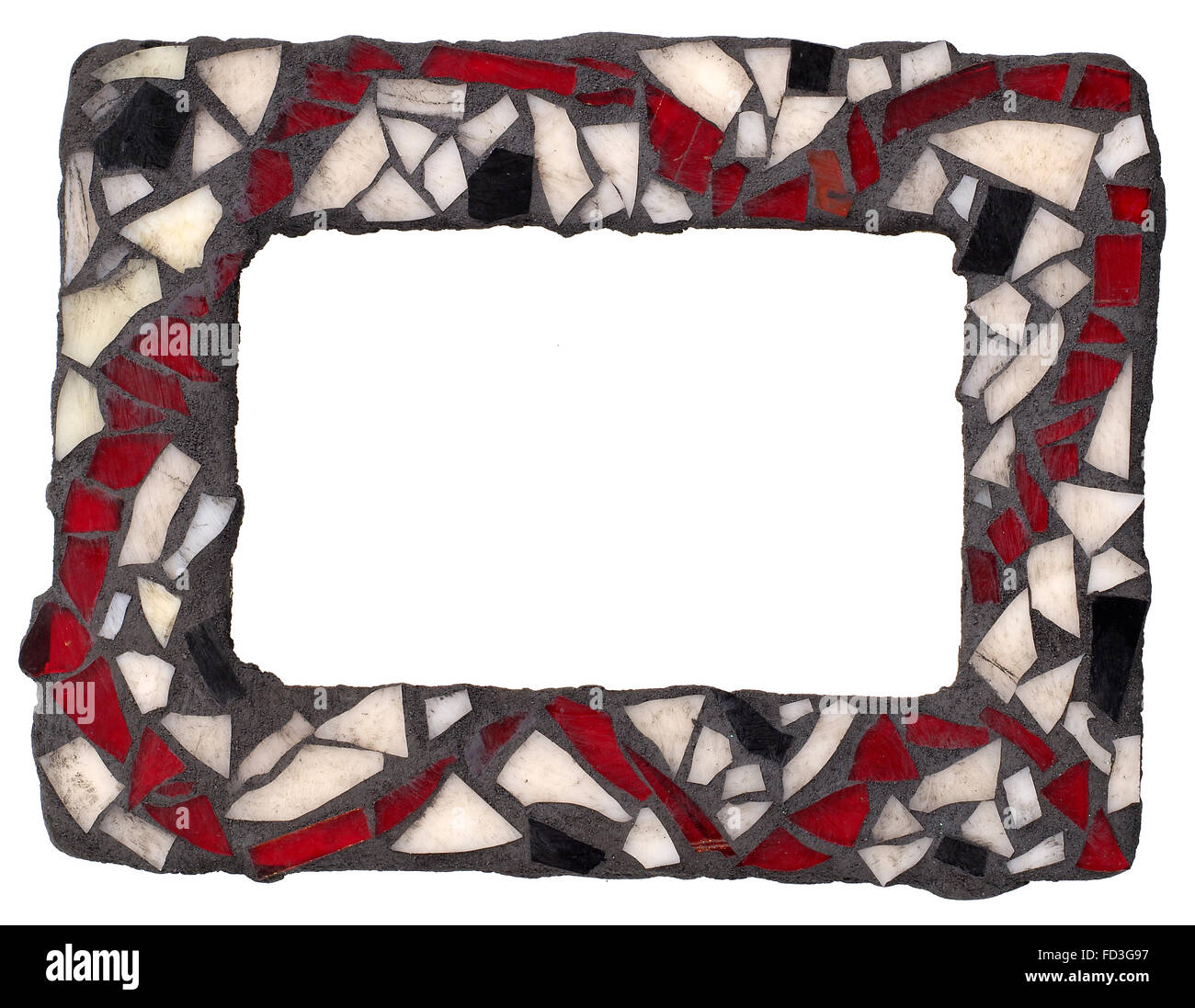 Stein und Glas Picture frame Stockfoto