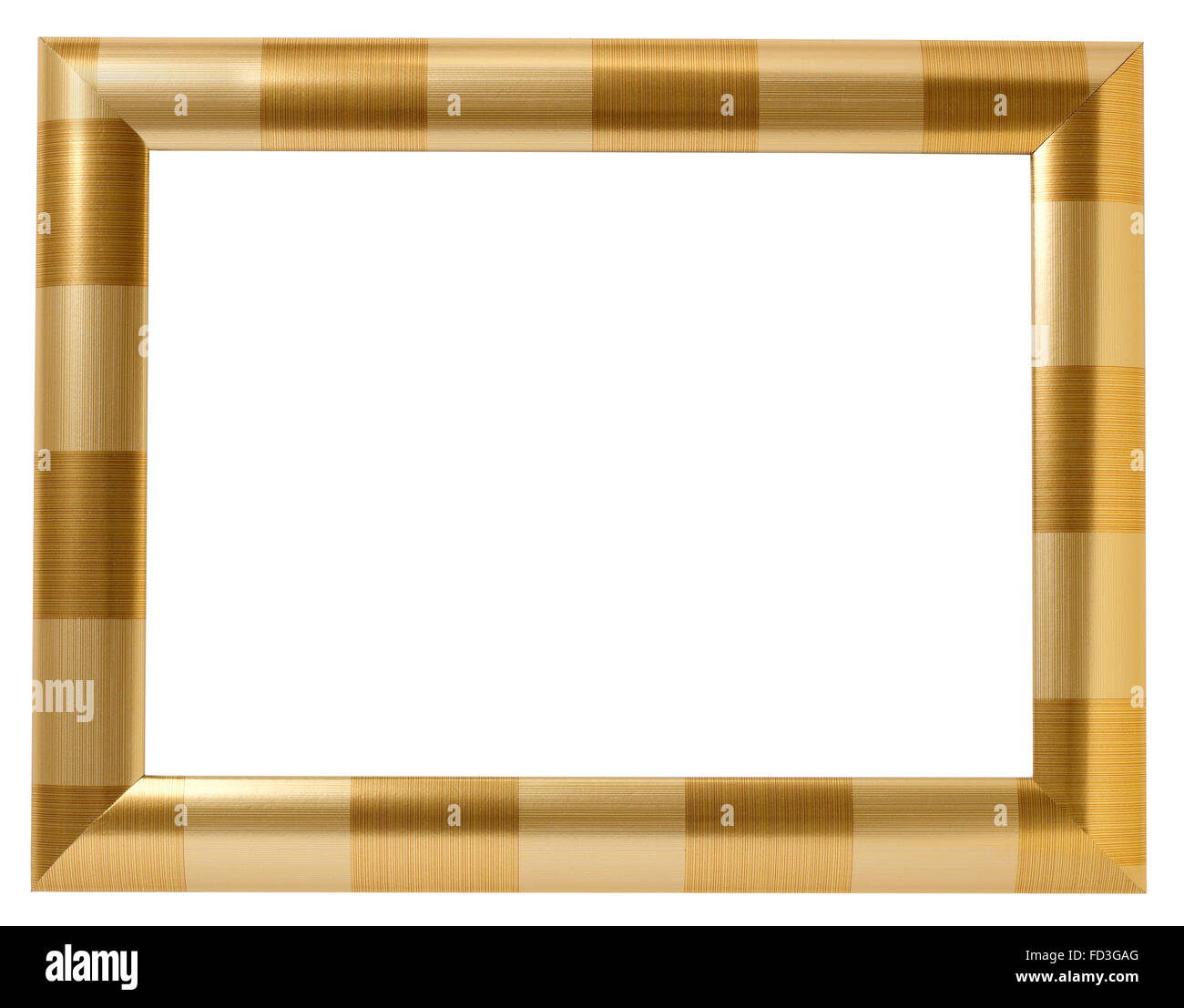 Gold Bilderrahmen Stockfoto