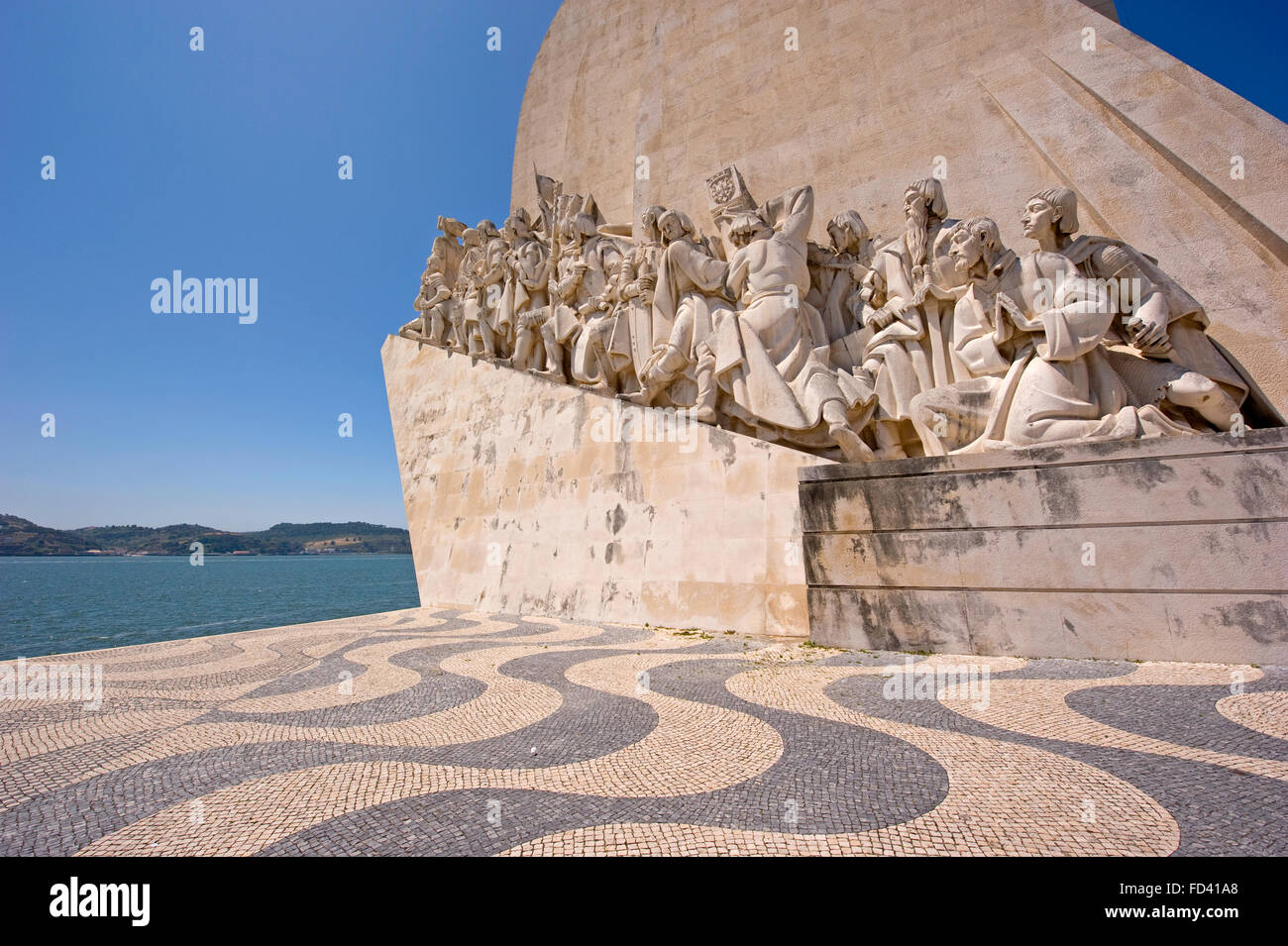 Denkmal der Entdeckungen in Belém, Lissabon, Portugal Stockfoto