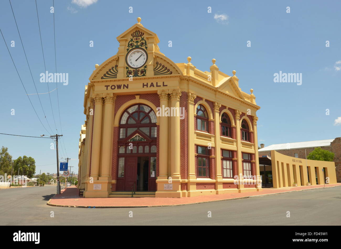 York Rathaus, York, Western Australia, Australia Stockfoto