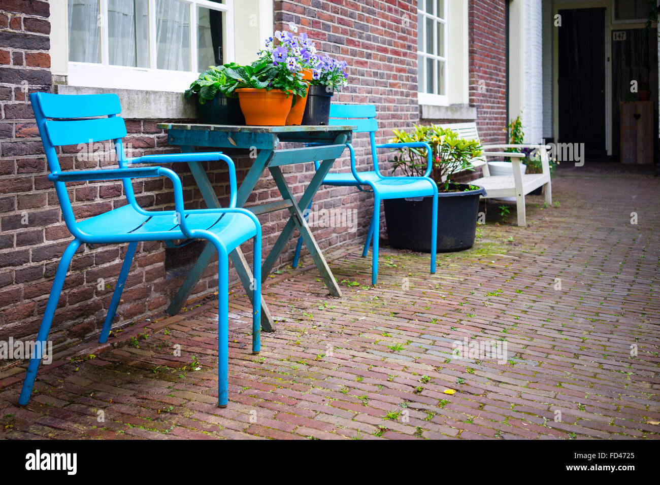 Amsterdam - 16 Juni: Gemeinsame Orte der Ruhe im Zentrum von Amsterdam am 16. Juni 2015 Stockfoto