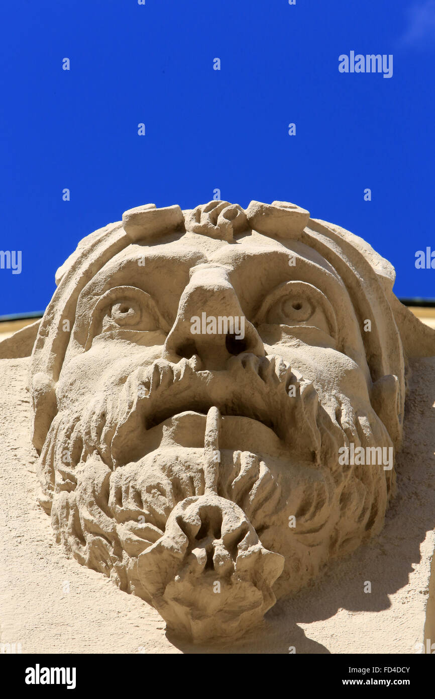 Antike Skulptur. Klosterneuburg-Abtei. Stockfoto