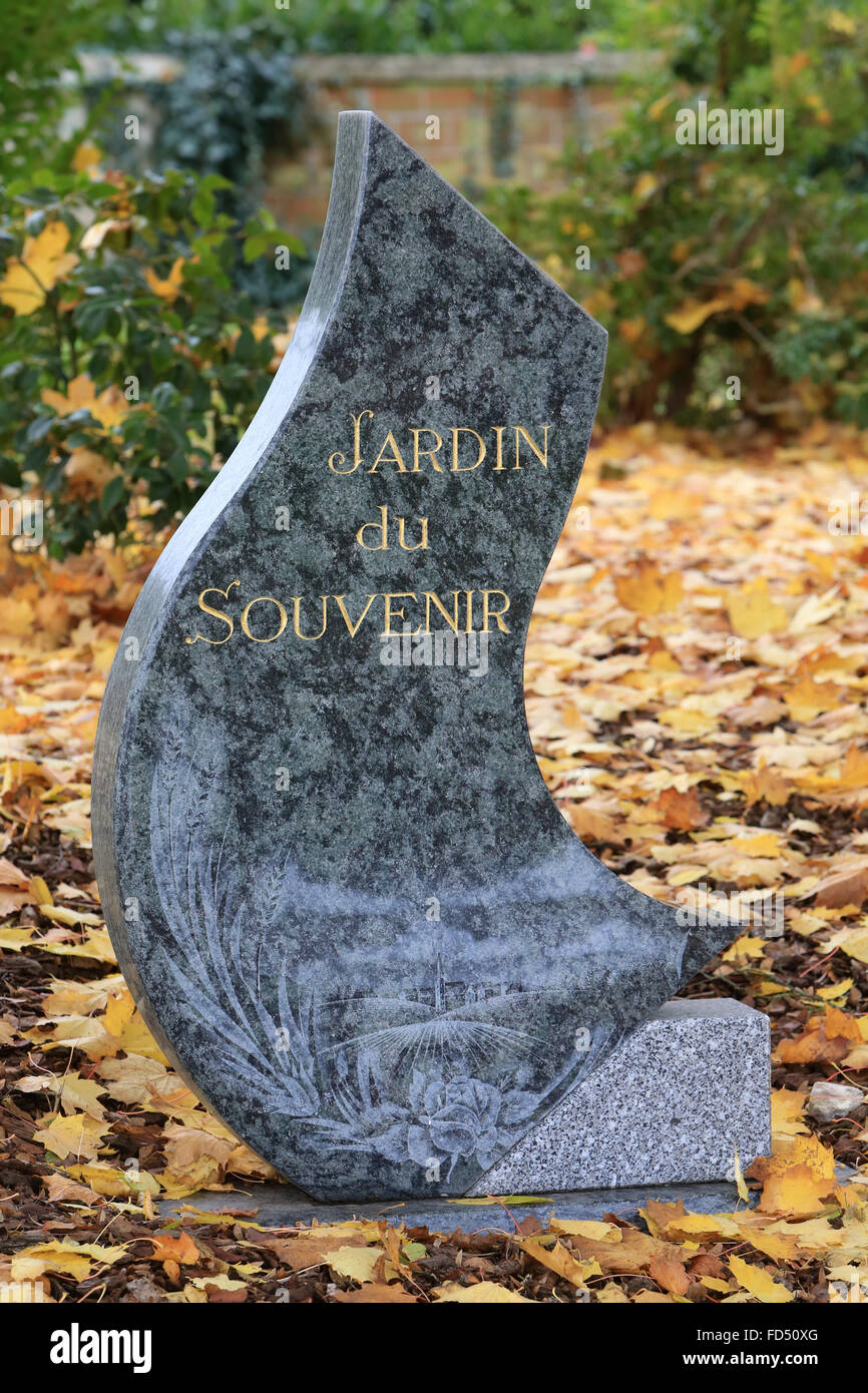 Garden of Remembrance. Stockfoto