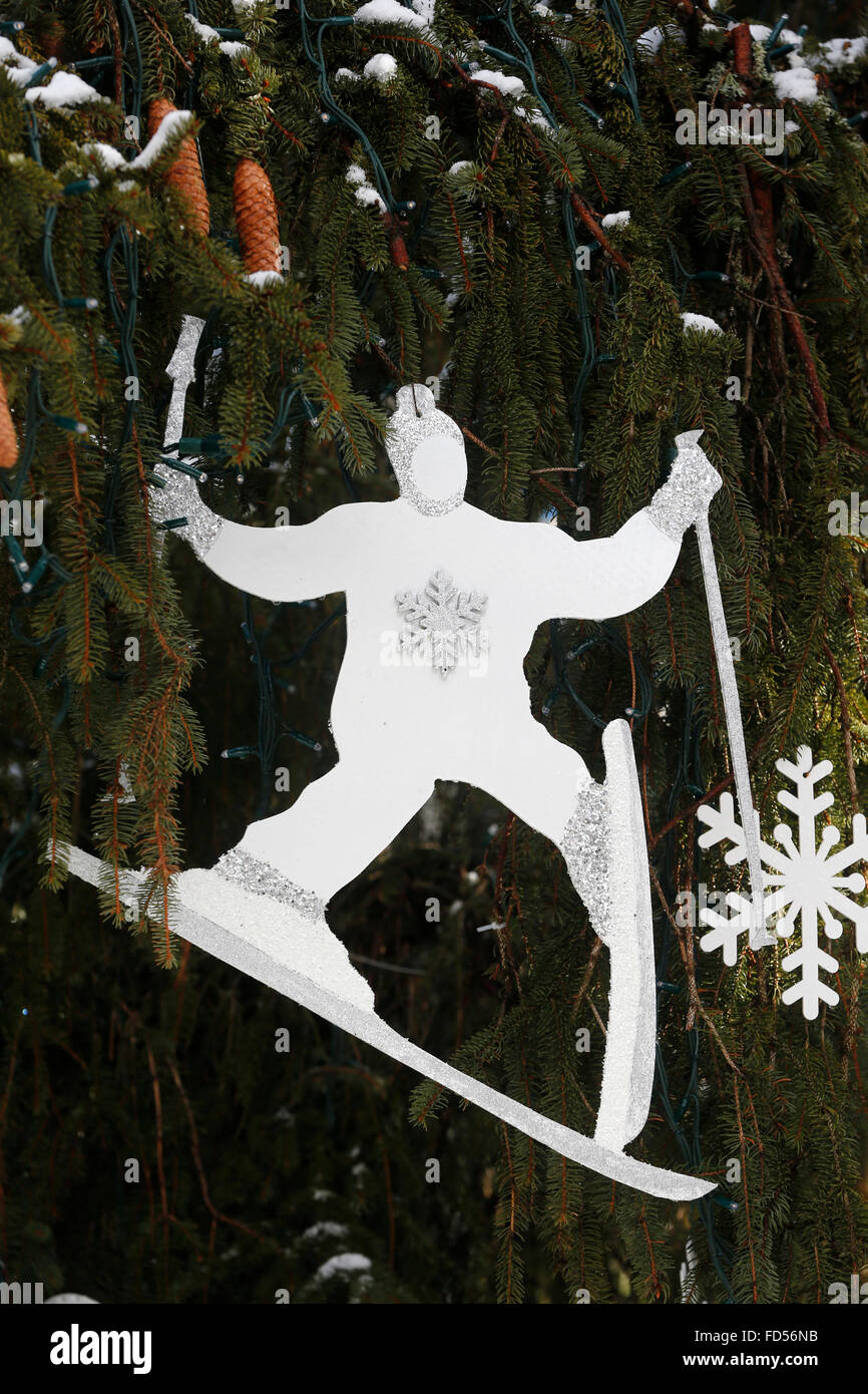 Weihnachtsbaum. Stockfoto