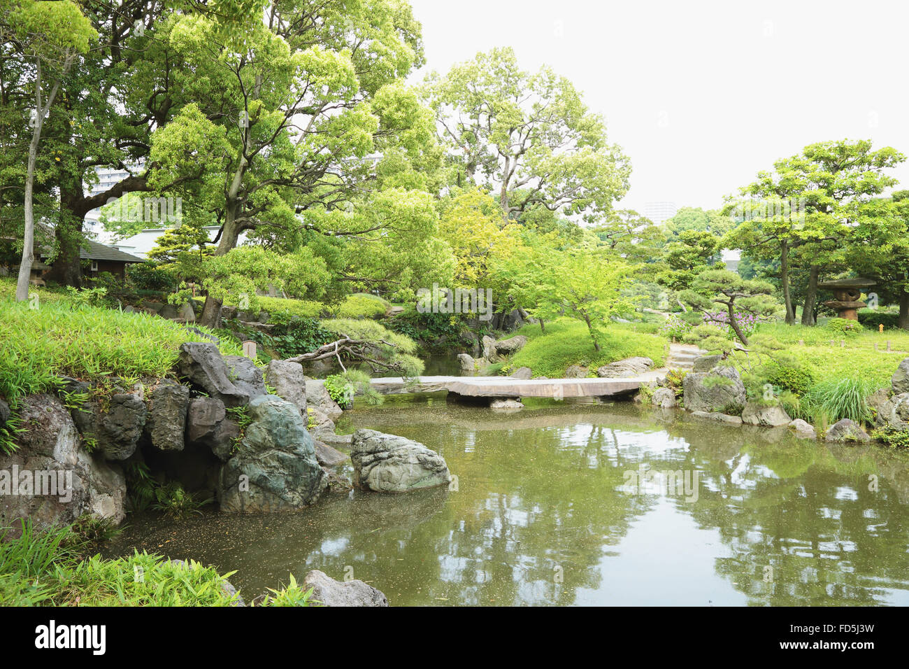 Stadtpark Stockfoto