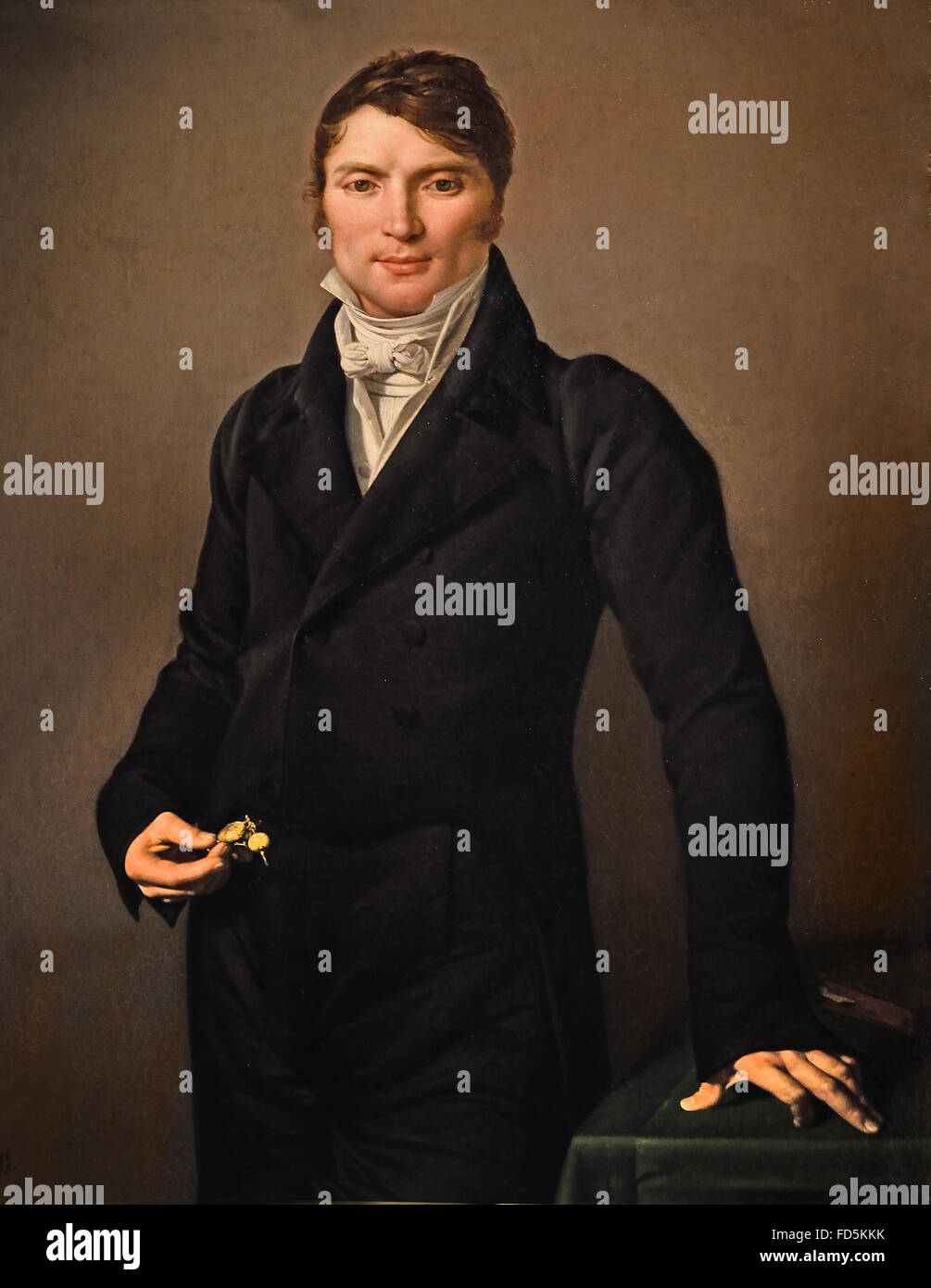 Porträt Jean Charles Auguste Simon (1776-1843) 1800 von Jean Pierre Granger 1769-1840 Frankreich Französisch Stockfoto