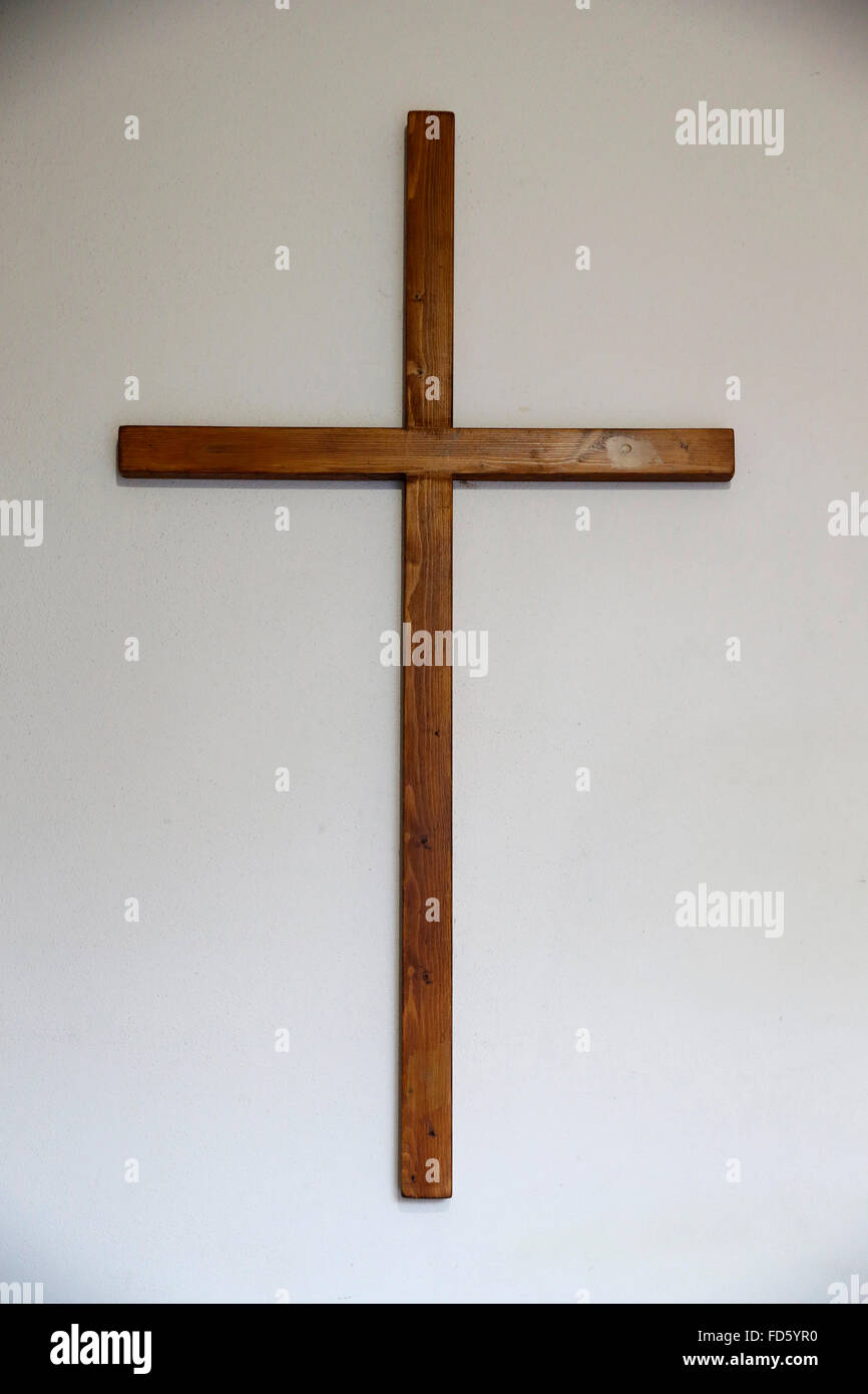 Christliche Kirche Kreuz Stockfoto