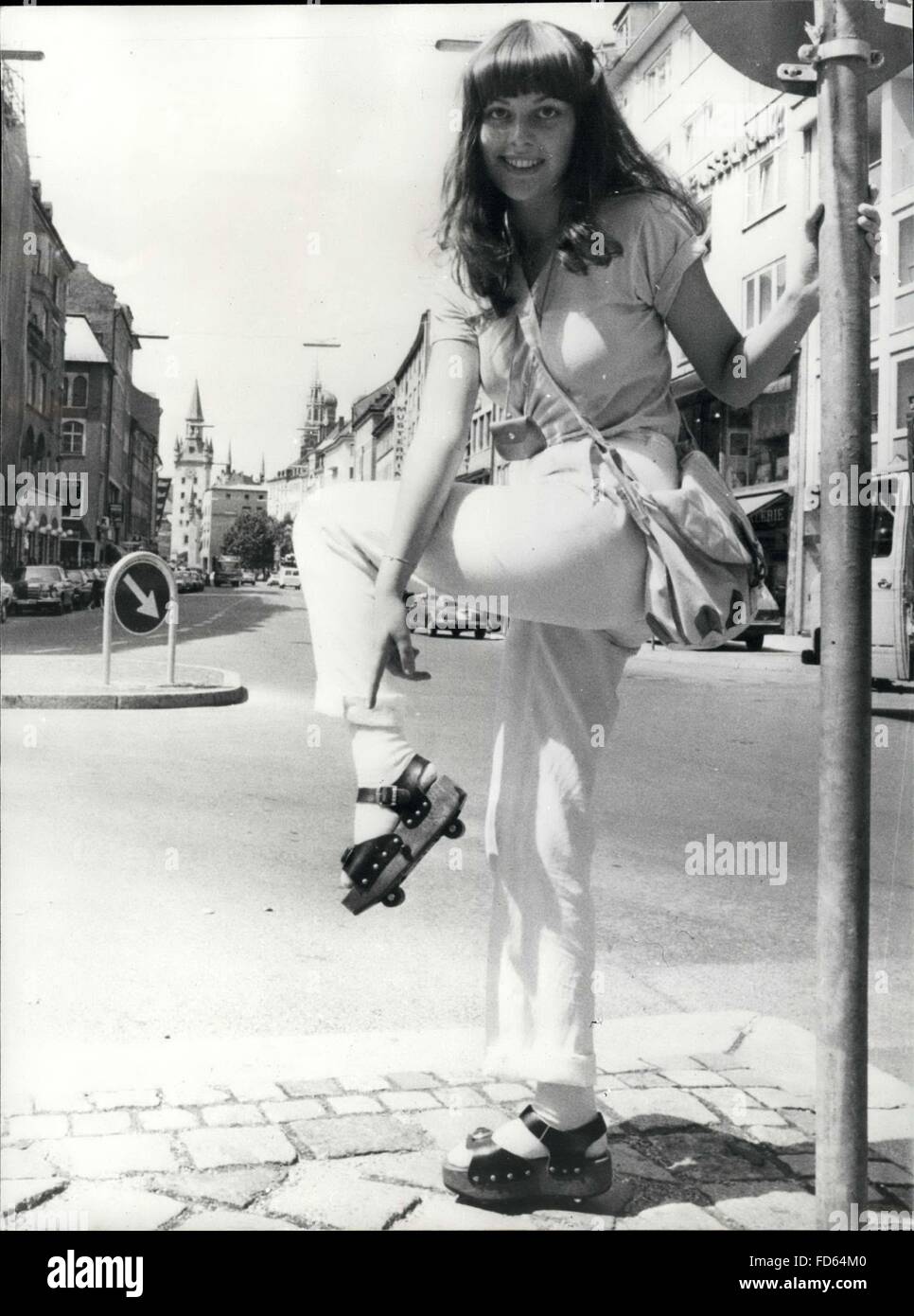 1968 - Heelys Schuhe Wheelie Schuhe Schuh mit Rädern auf Unterseite "Pop –  Rädern '': '' Pop – Räder '' sind die Neuheit im Rollschuhe Rollen in  Sohle, Ende haben, es nur