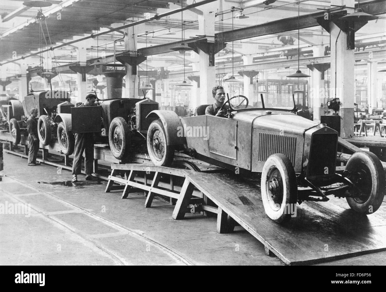 Automobil-Industrie in Österreich, 1936 Stockfoto