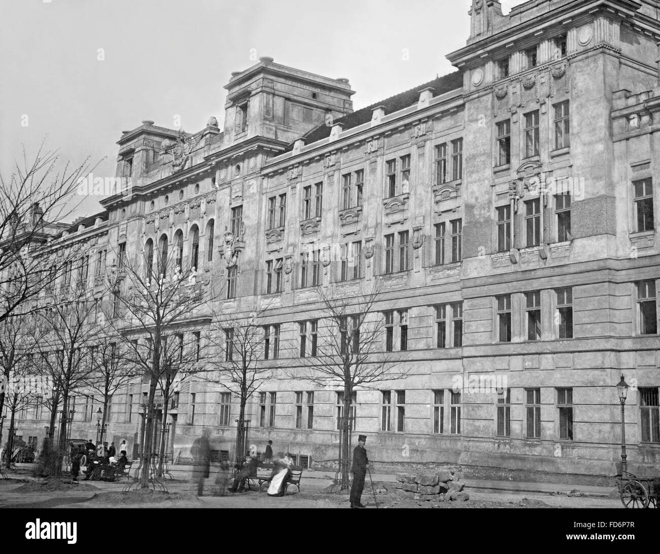Garnison-Hof in Wien, 1910 Stockfoto