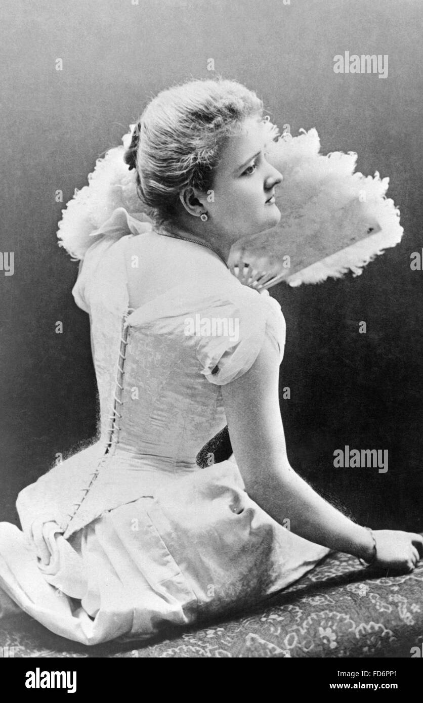 Damenmode, 1902 Stockfoto