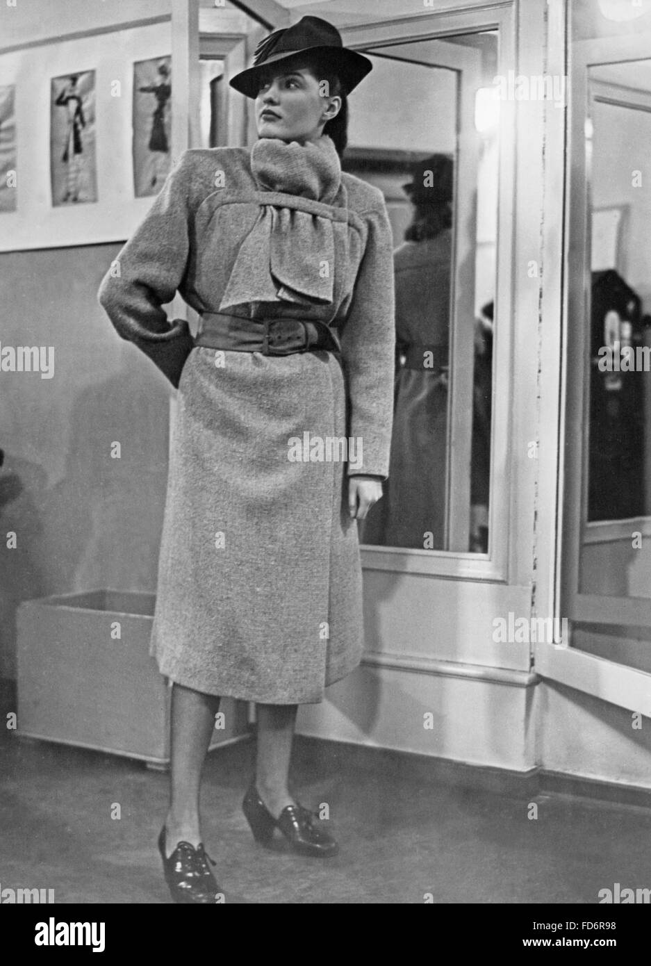 Damenmode, 1941 Stockfoto