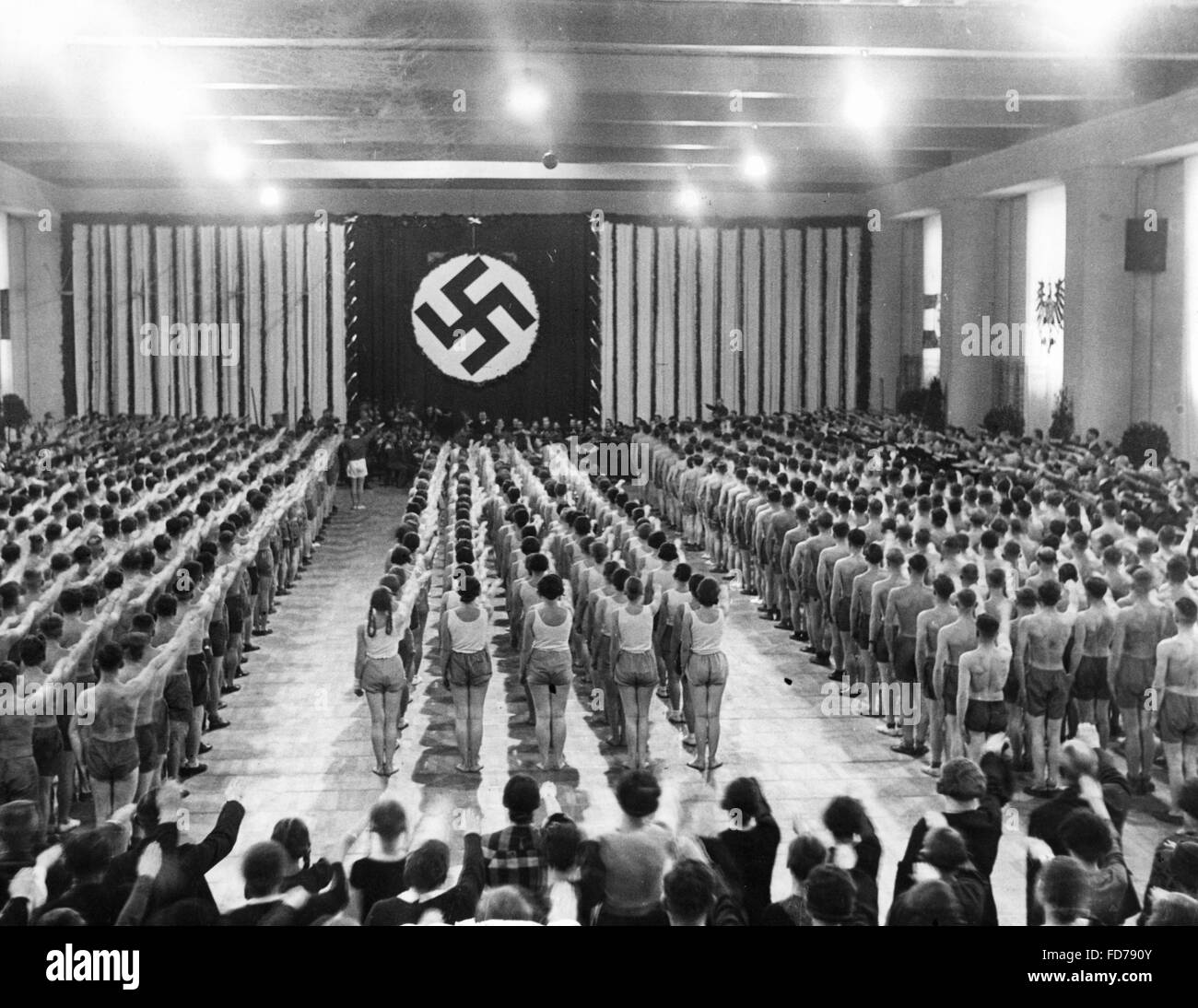 Tag der körperlichen Übungen der Berliner Universitäten, 1937 Stockfoto