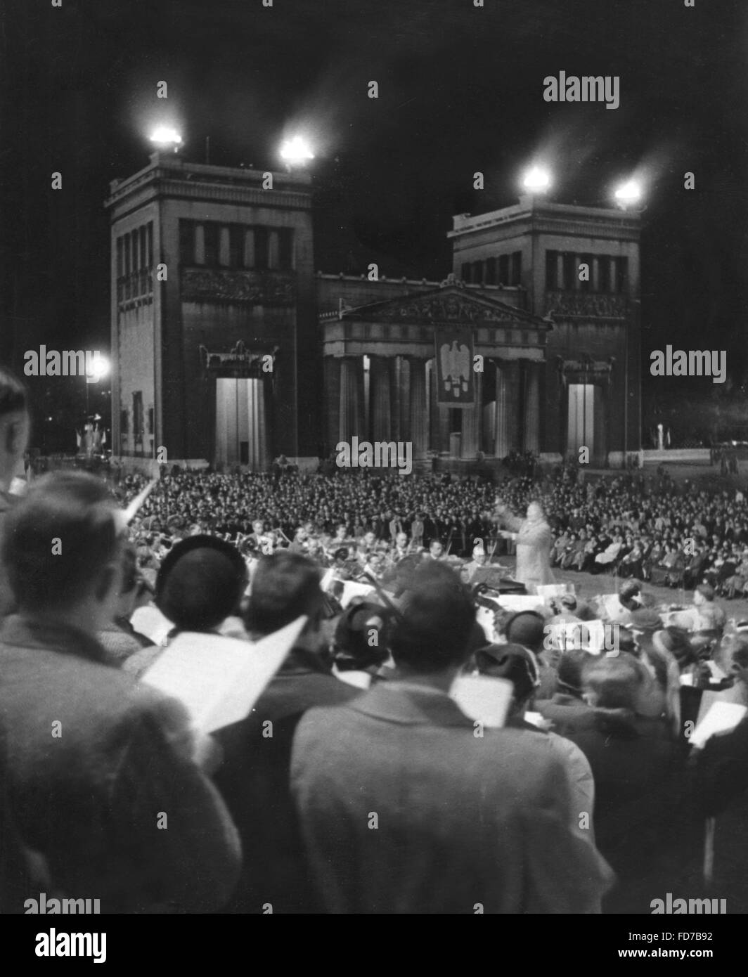 Gala Konzert am Tag der deutschen Kunst in München, 1938 Stockfoto