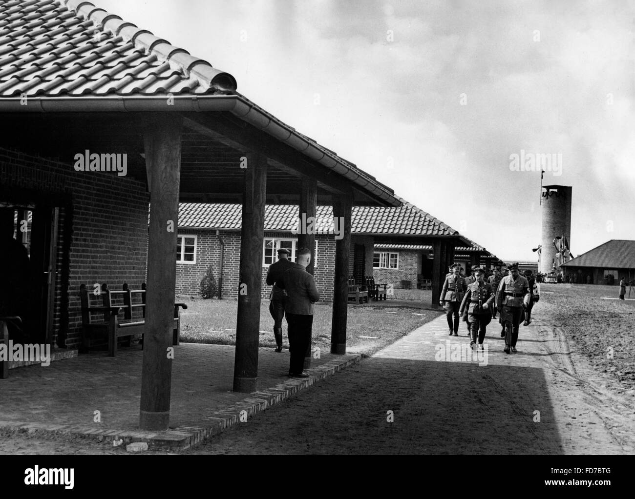 Ordensburg Kroessinsee / Pommern, 1936 Stockfoto