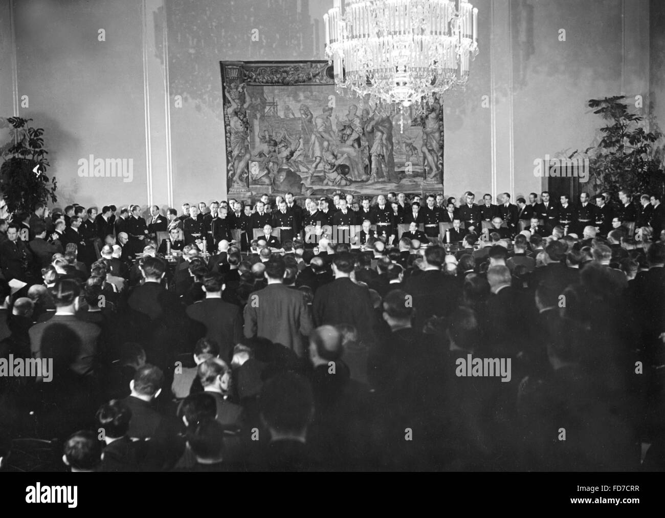 Erweiterung und den Ausbau des Anti-Comintern Paktes, 1941 Stockfoto