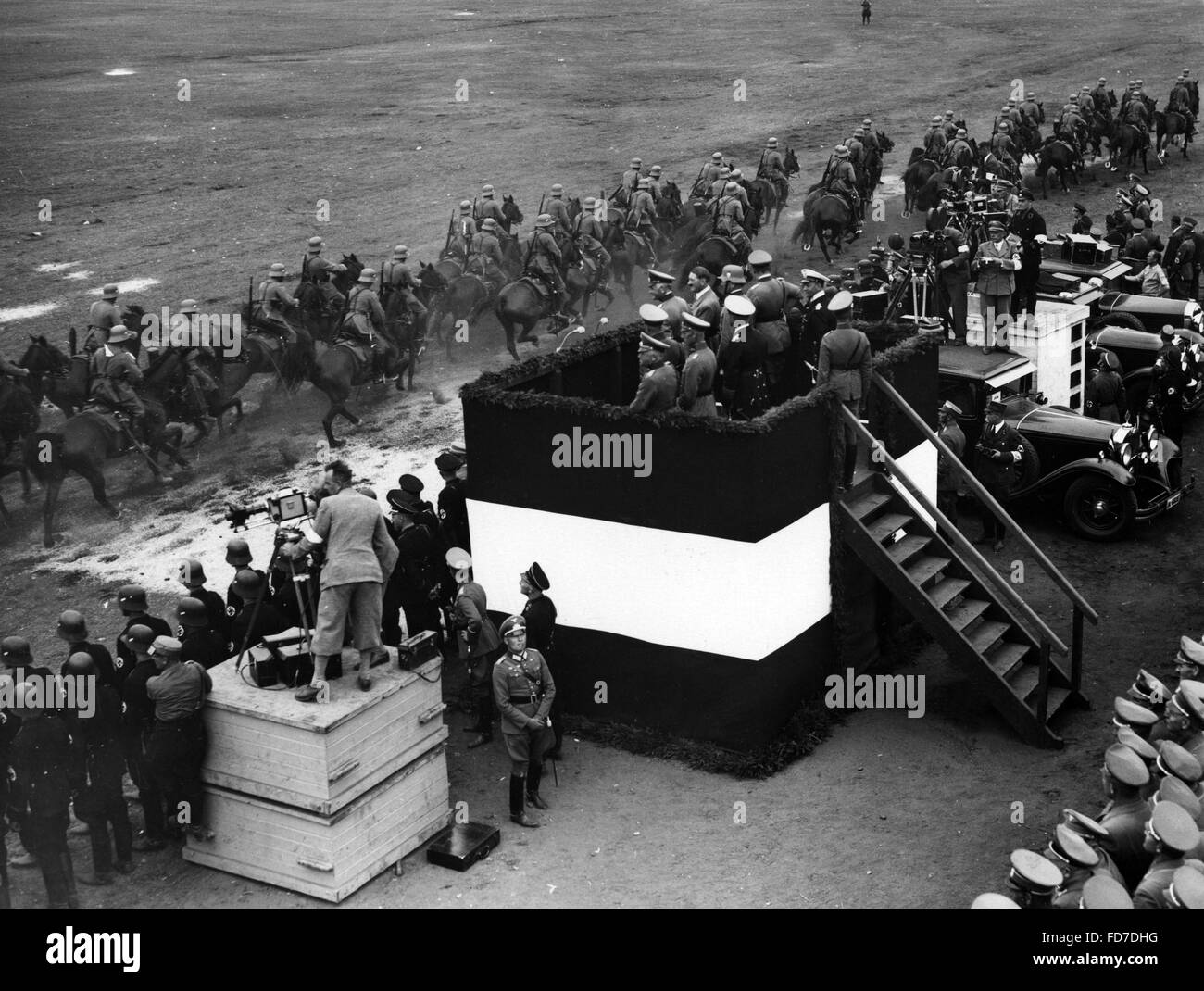 Kavallerie am Tag der Wehrmacht, 1936 Stockfoto