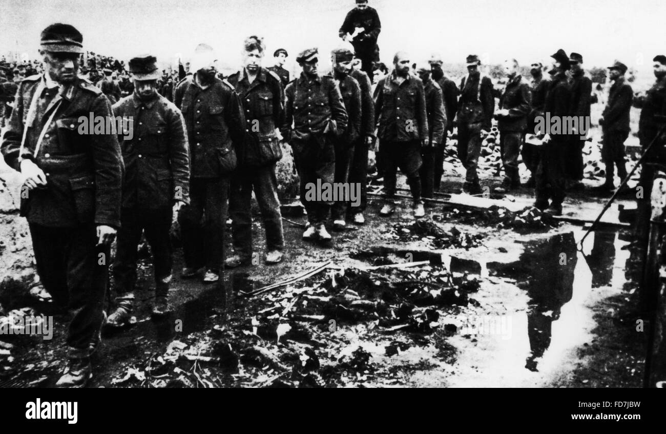 KZ Majdanek Stockfoto