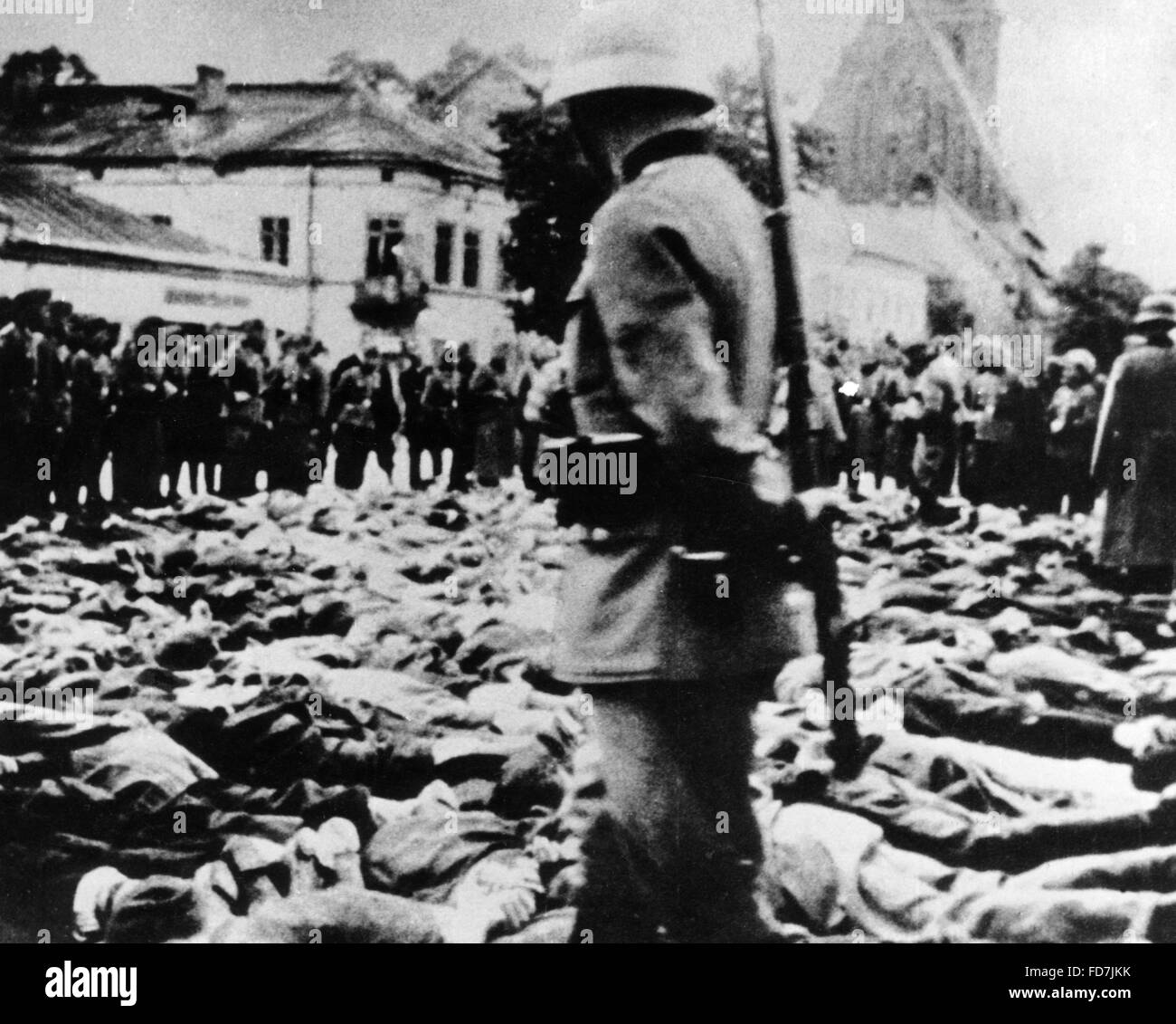 Verfolgung der Juden in Konskie, 1939 Stockfoto