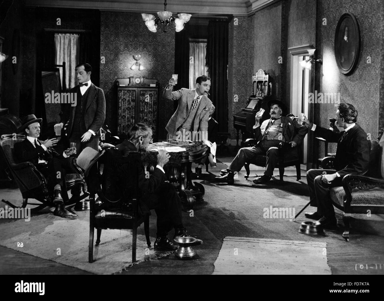 Verbot: Filmszene der ein amerikanischer Film, 1928 Stockfoto