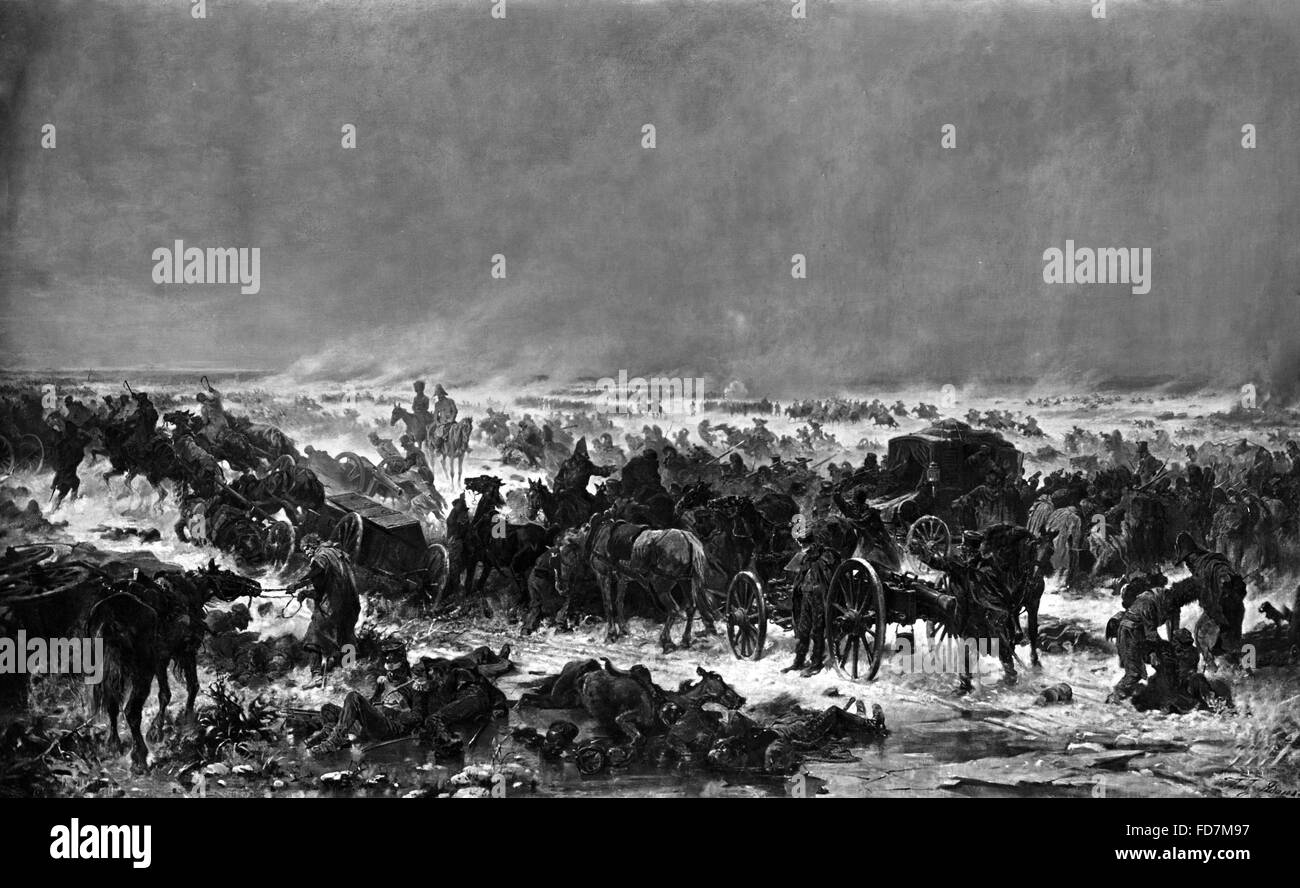 Französische Invasion in Russland, 1812-1813 Stockfoto