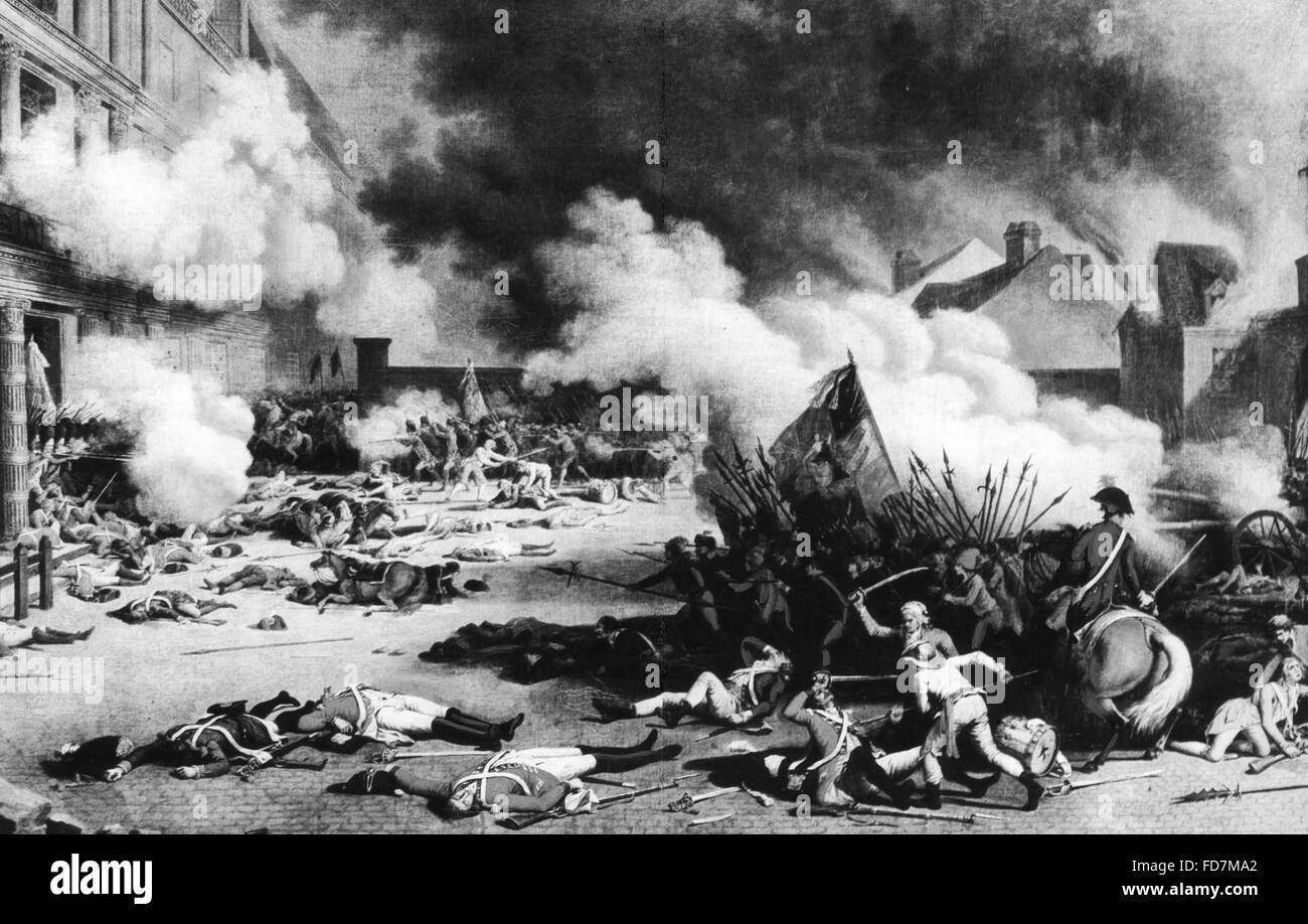 Tuileries palace 1792 Fotos und Bildmaterial in hoher Auflösung Alamy