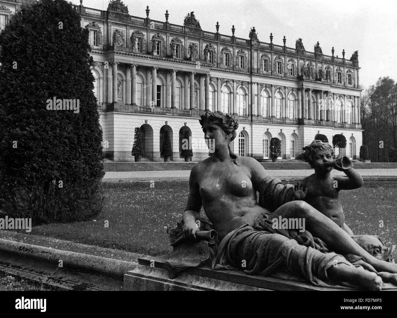 Das Schloss Herrenchiemsee, 1940 Stockfoto