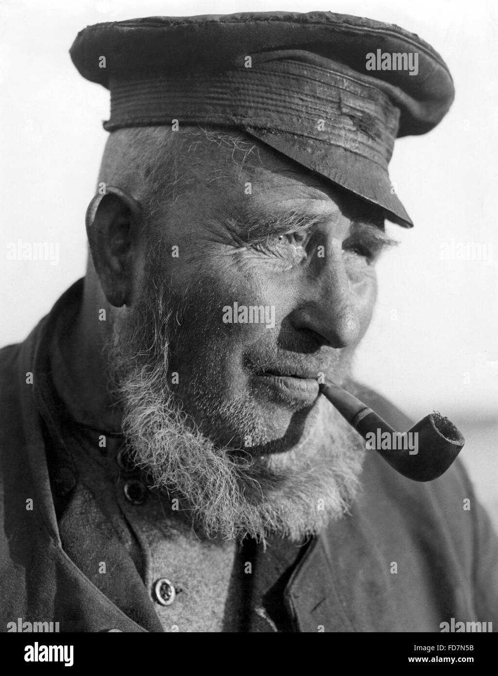 Alter Mann aus weiter Pommern, 1933 Stockfoto