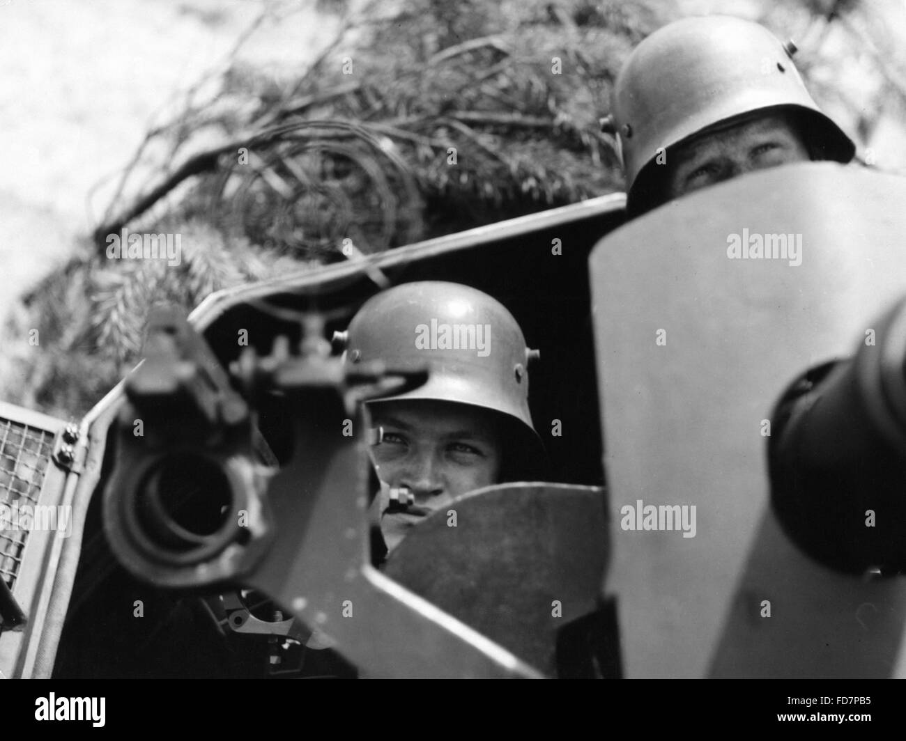 Gepanzerter Spähwagen der Wehrmacht in den 30er Jahren Stockfoto