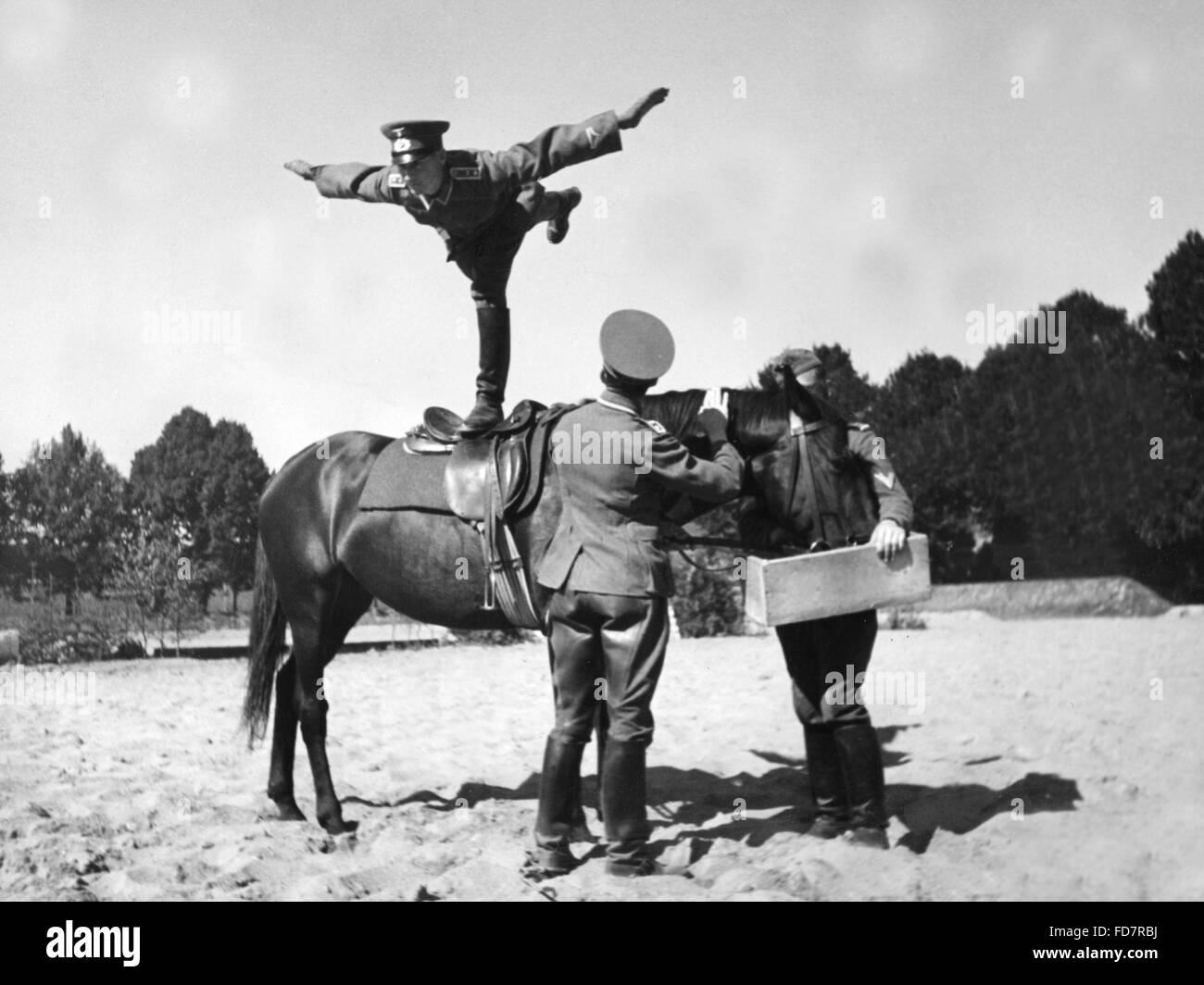 Kavallerie der Wehrmacht, 1936 Stockfotografie Alamy