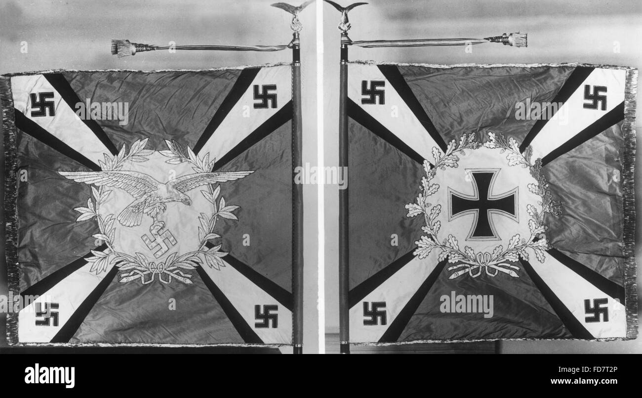 Flagge der neu gegründeten deutschen Luftwaffe, 1936 Stockfoto