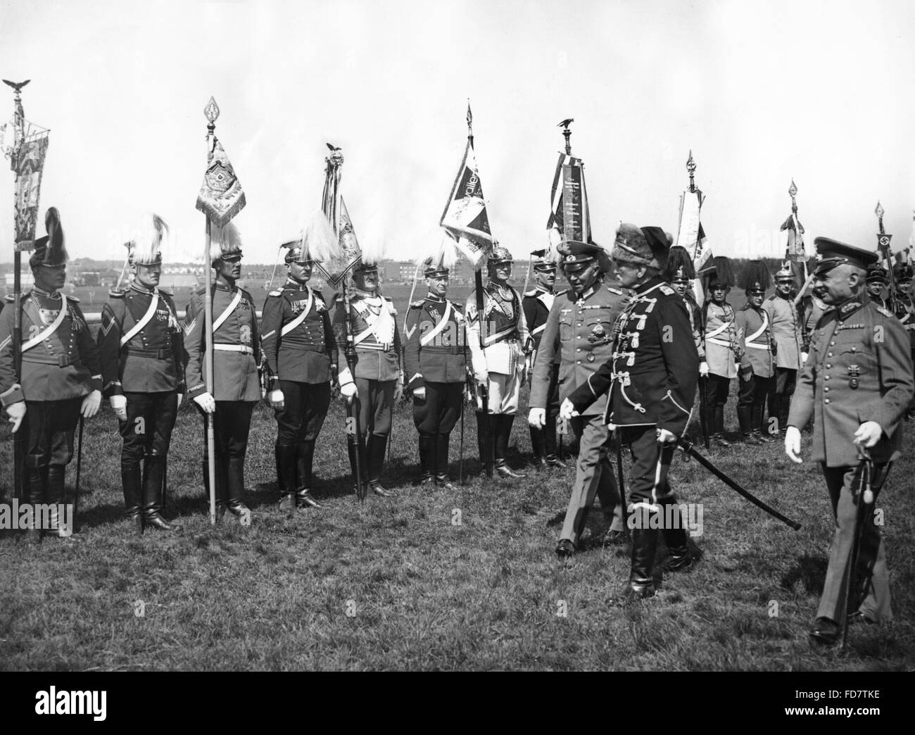5. Waffentag der deutschen Kavallerie in Hamburg, 1935 Stockfoto