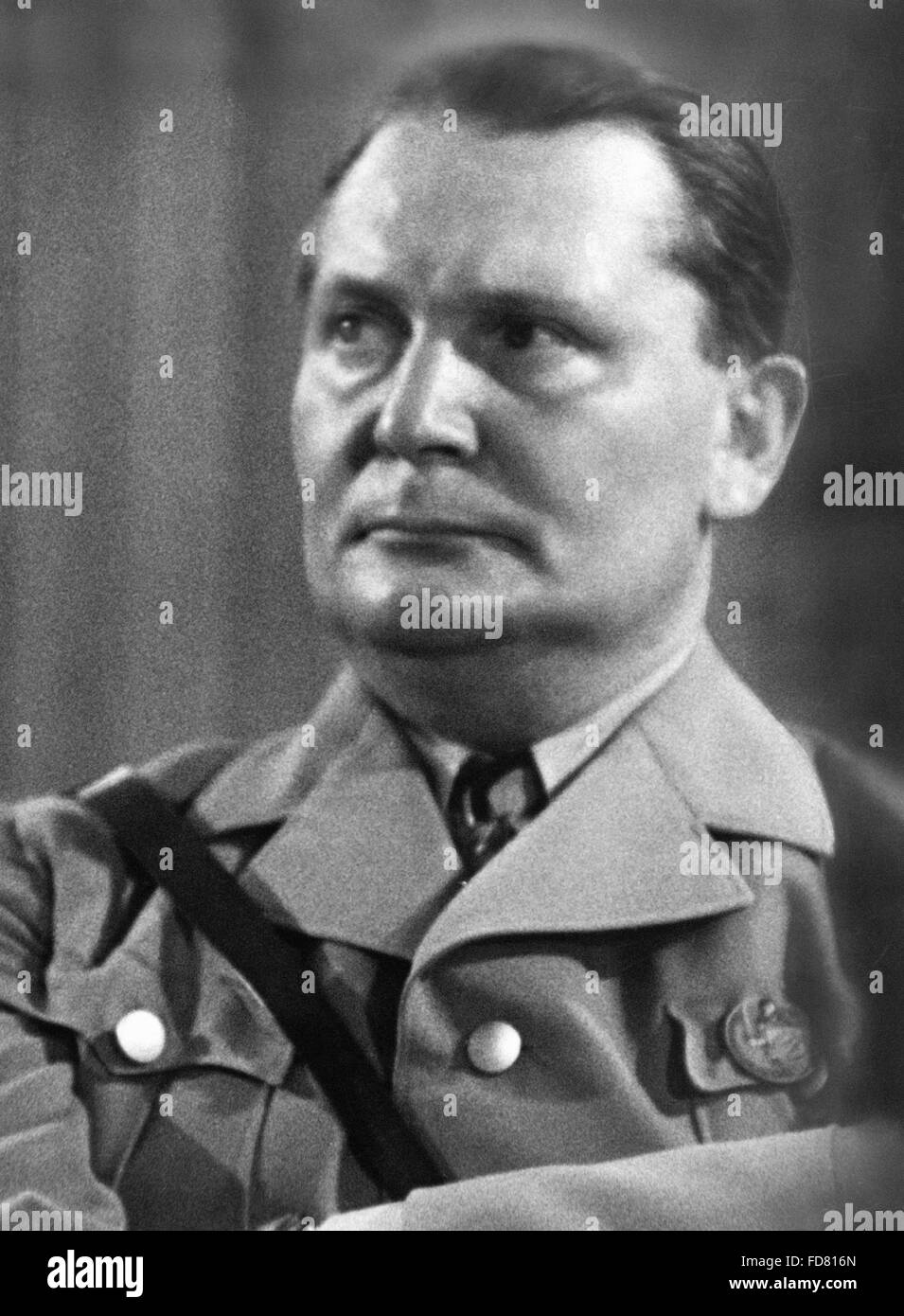 Porträt des deutschen nationalsozialistischen Politikers Hermann Göring, 1934 Stockfoto