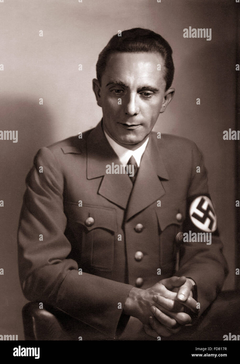 Porträt von Joseph Goebbels, 1938 Stockfoto