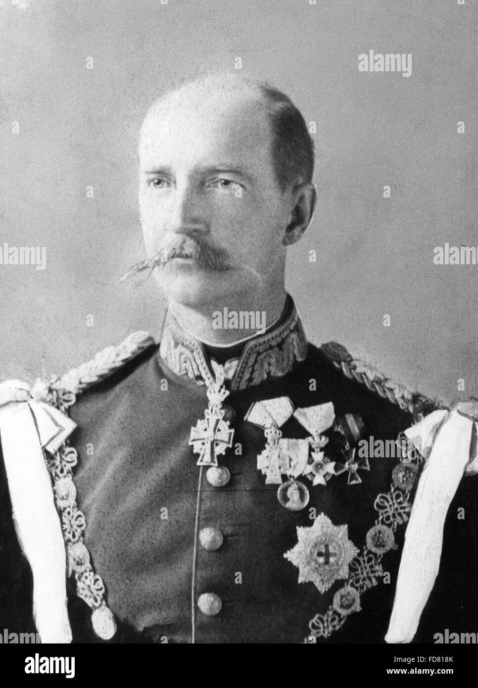 König Georg I. von Griechenland, 1897 Stockfoto