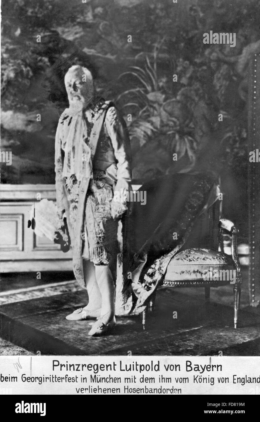 Porträt von Luitpold, Prinzregent von Bayern, 1911 Stockfoto