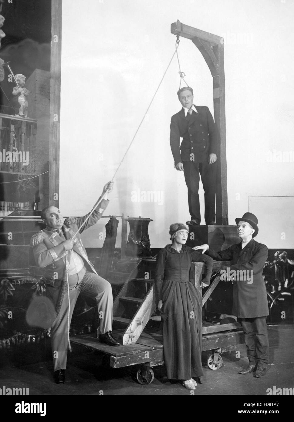 Leistung von die Threepenny Oper in Berlin, Deutschland, 1928 Stockfoto